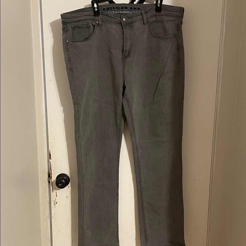 American Eagle Outfitters Men's Charcoal Jeans